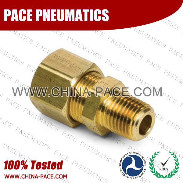Male Adapter Compression fittings, Brass connectors, Brass Pipe Joint Fittings, Pneumatic Fittings, Air Fittings
